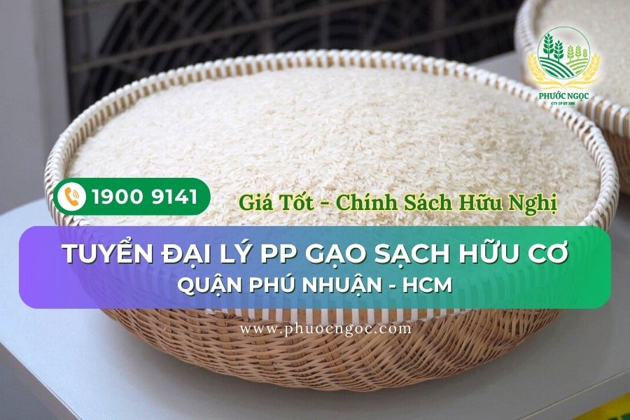 Tìm nhà phân phối gạo sạch hữu cơ giá tốt tại quận Phú Nhuận Tphcm
