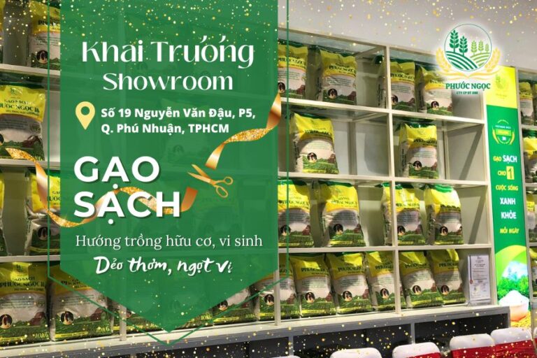 Khai trương showroom Gạo Sạch Phước Ngọc tại Phú Nhuận - TpHCM