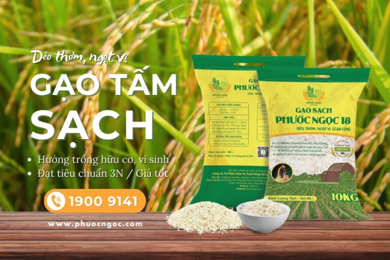 Hương Vị Tự Nhiên, Dinh Dưỡng Tối Ưu: Gạo Tấm Sạch OM18