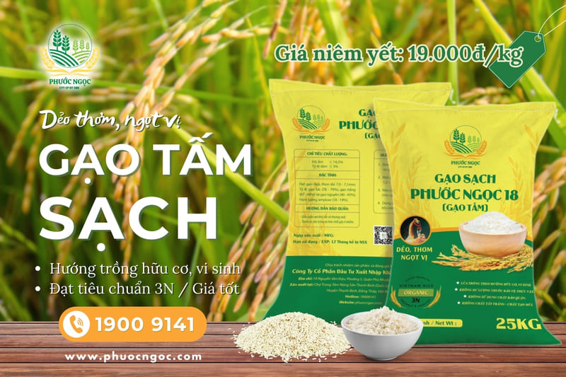 gạo tấm sạch phước ngọcLợi Ích Khi Sử Dụng Gạo Tấm Thơm Cho Bữa Cơm Gia Đình
