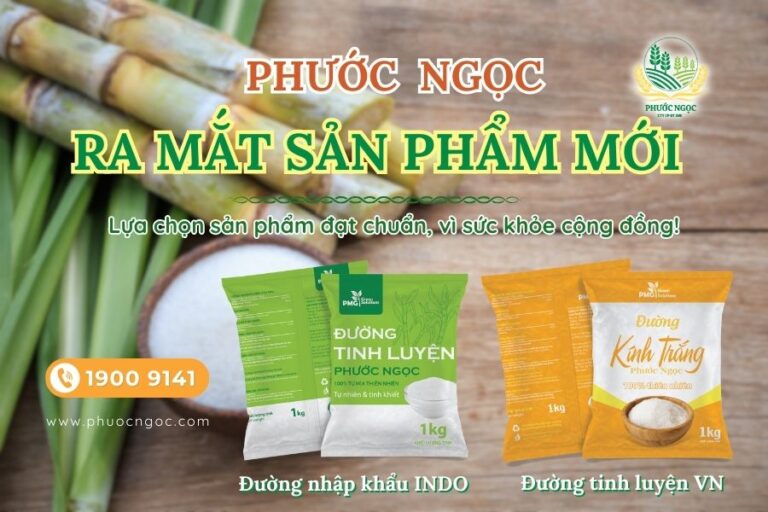 Sản phẩm mới: Đường Sạch Phước Ngọc Đạt Chuẩn Sức Khỏe