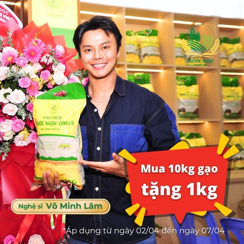 mua gạo sạch hữu cơ Phước Ngọc tại siêu thị Satra Phạm Hùng