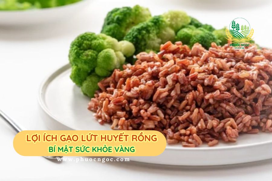 Gạo lứt huyết rồng - Bí mật sức khỏe vàng