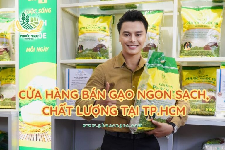Cửa Hàng Bán Gạo Ngon Sạch, Chất Lượng Tại TP.HCM