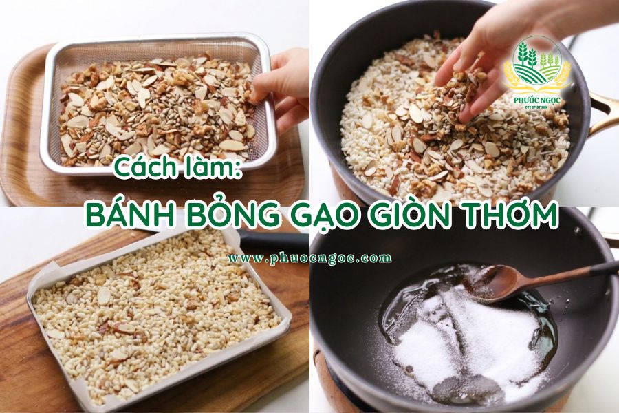 Cách Làm Bánh Bỏng Gạo