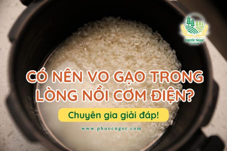 Chuyên Gia Giải Đáp: Có Nên Vo Gạo Trong Lòng Nồi Cơm Điện?