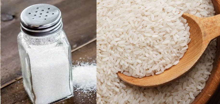 Gạo Hút Ẩm Giúp Gia Vị Không Bị Vón Cục