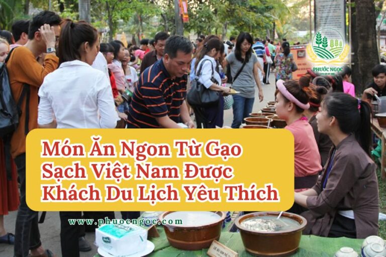 TOP Món Ngon Từ Gạo Sạch Việt Nam Được Khách Du Lịch Yêu Thích