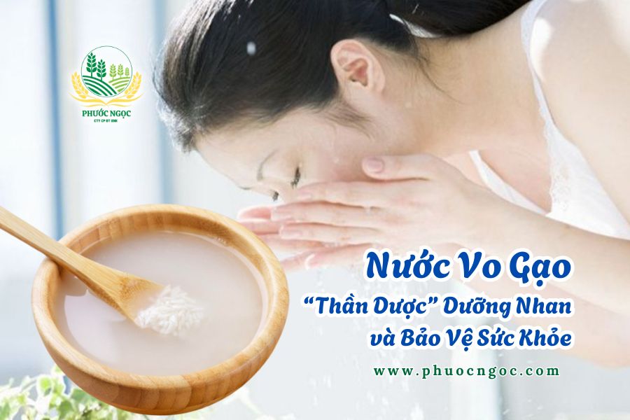 Dưỡng Nhan Tự Nhiên Với Nước Vo Gạo