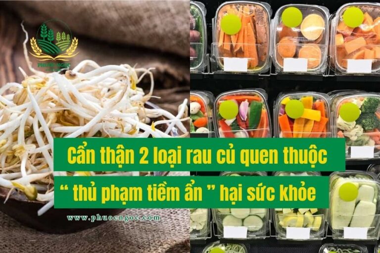 Cẩn thận 2 loại rau củ quen thuộc là “thủ phạm tiềm ẩn” hại sức khỏe
