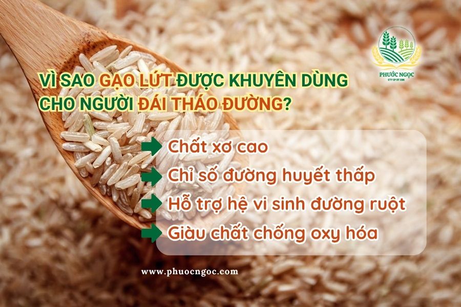 Gạo Lứt – Lựa Chọn Vàng Trong Dinh Dưỡng Cho Người Đái Tháo Đường