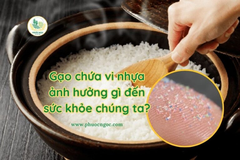 Gạo chứa vi nhựa ảnh hưởng gì đến sức khỏe chúng ta?