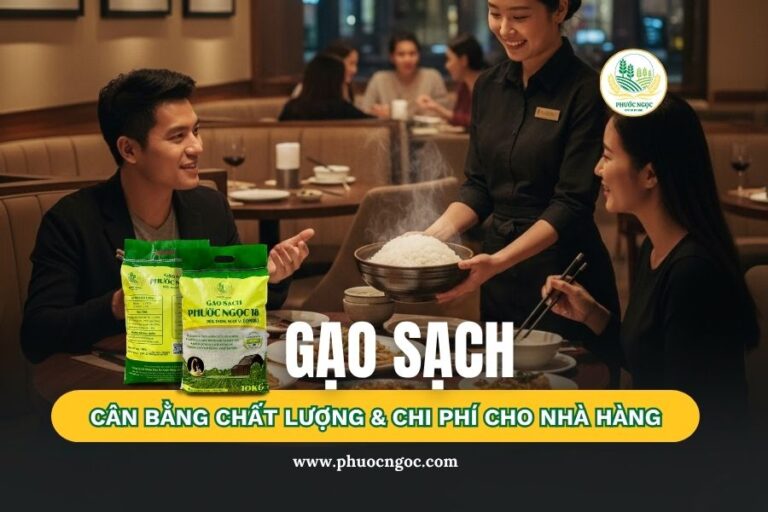 Tiêu chí chọn nhà phân phối gạo sạch, cân bằng chất lượng và chi phí cho nhà hàng