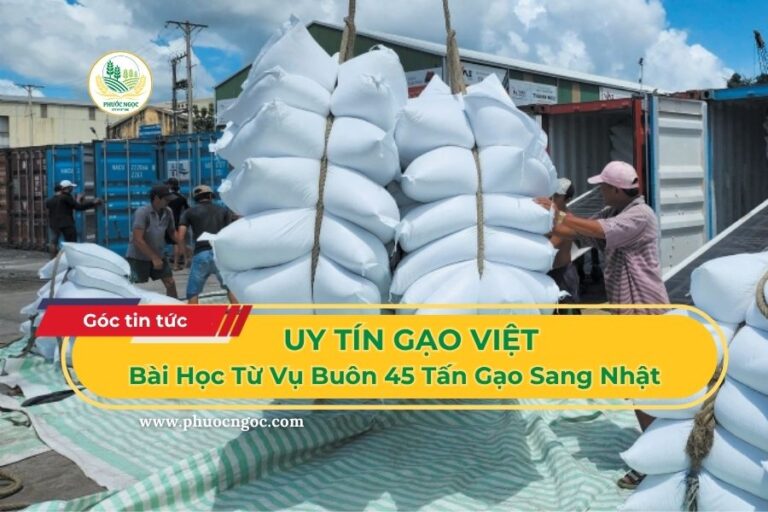 Uy Tín Gạo Việt - Bài Học Từ Vụ Buôn Lậu 45 Tấn Gạo Sang Nhật