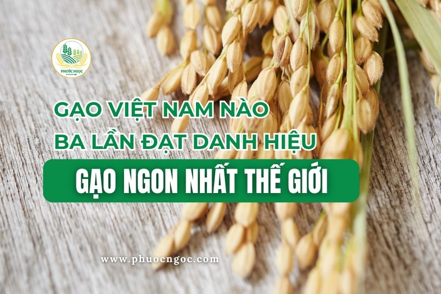 Gạo Việt Nam Nào Ba Lần Đạt Danh Hiệu Gạo Ngon Nhất Thế Giới