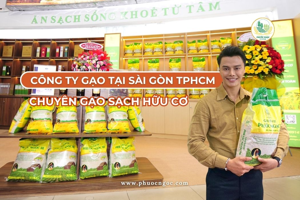Công ty gạo tại Sài Gòn Tphcm chuyên gạo sạch hữu cơ OM18